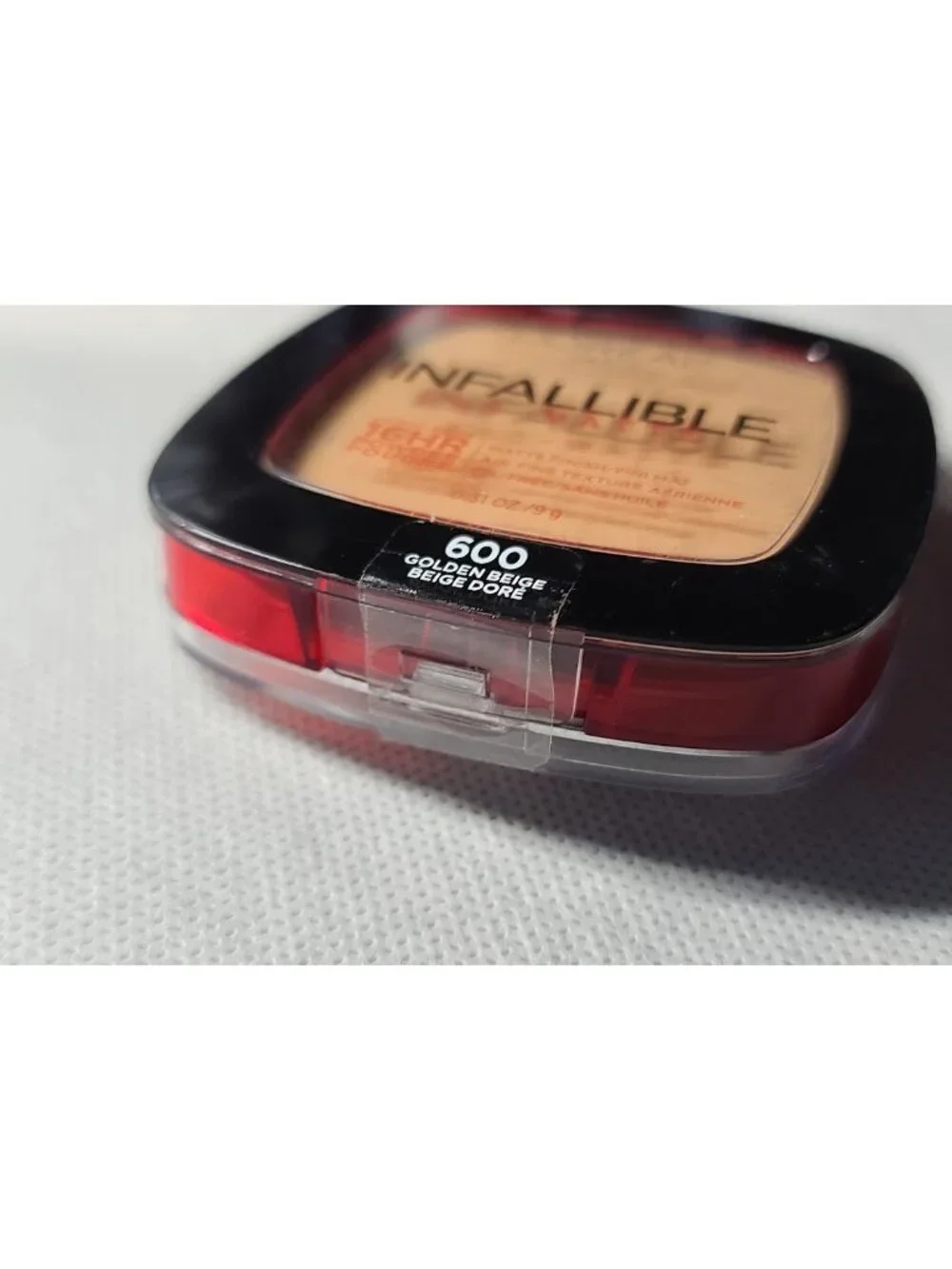L'oreal Infallible Pro-Matte Finish 16 Hr Powder 600 Golden Beige 0.31 oz NEW